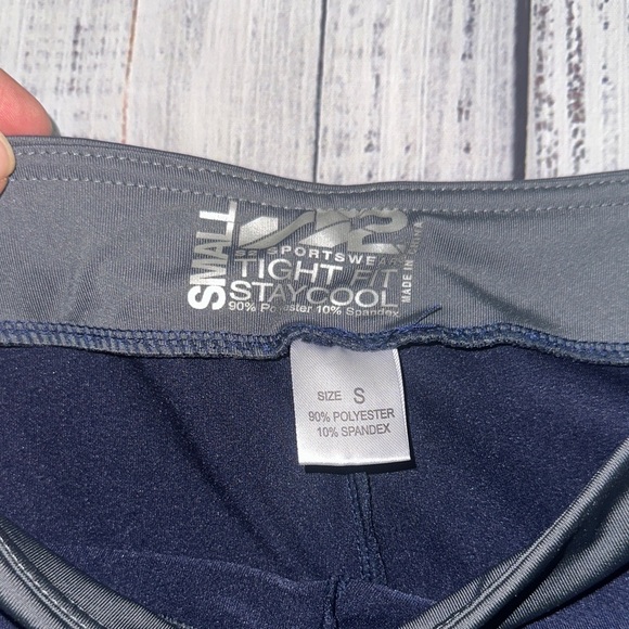 S2 Sportswear Women's Athletic Shorts in Navy and‎ Gray Sz. S - Picture 2 of 6